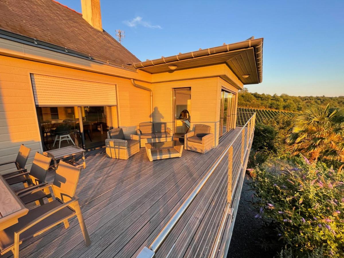 Maison Des Coteaux Blancs Chaudefonds-sur-Layon Eksteriør billede